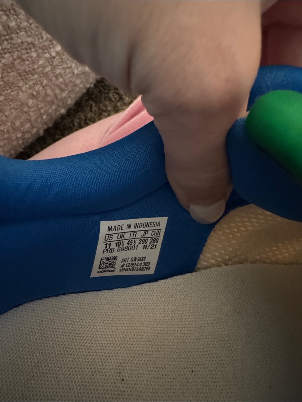 Adidas Men’s Lego Tennis Shoes - Picture 6 of 6